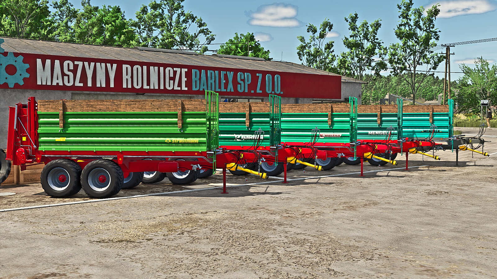 Tandem Manure Spreader 8T