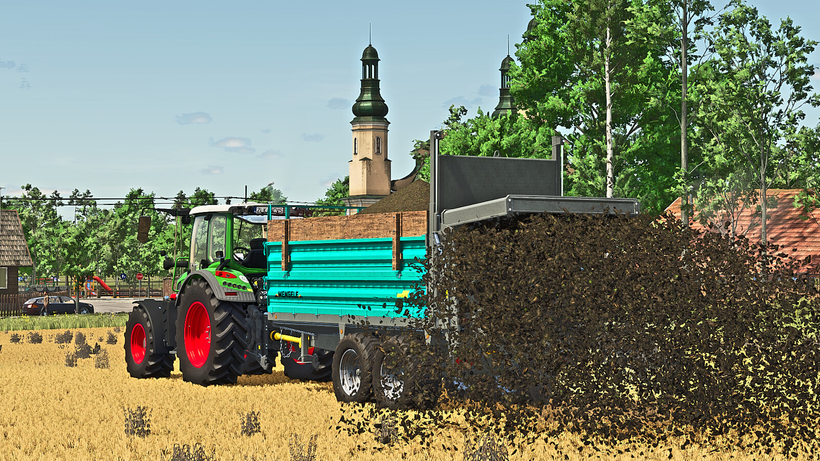 Tandem Manure Spreader 8T