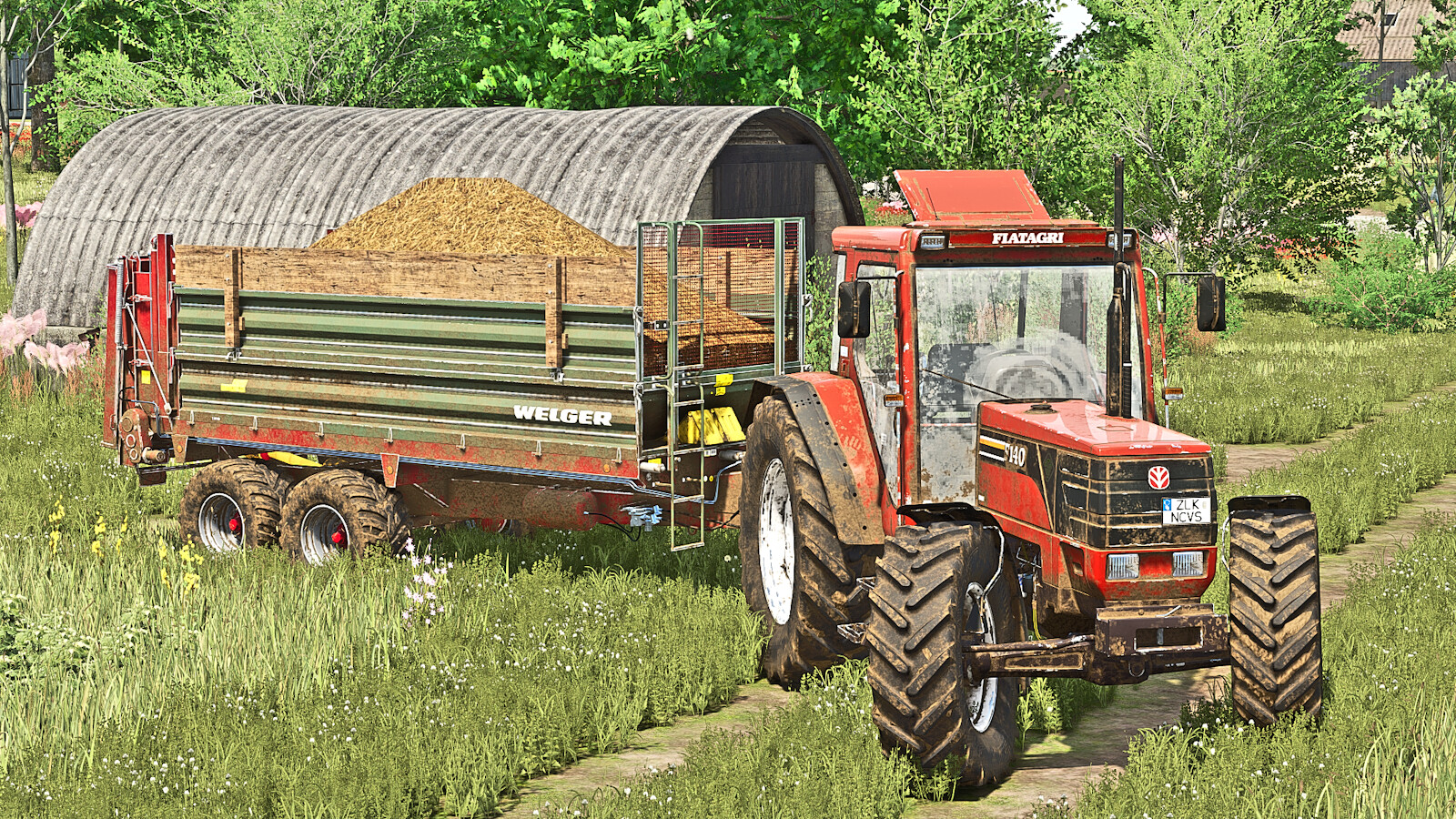 Tandem Manure Spreader 8T