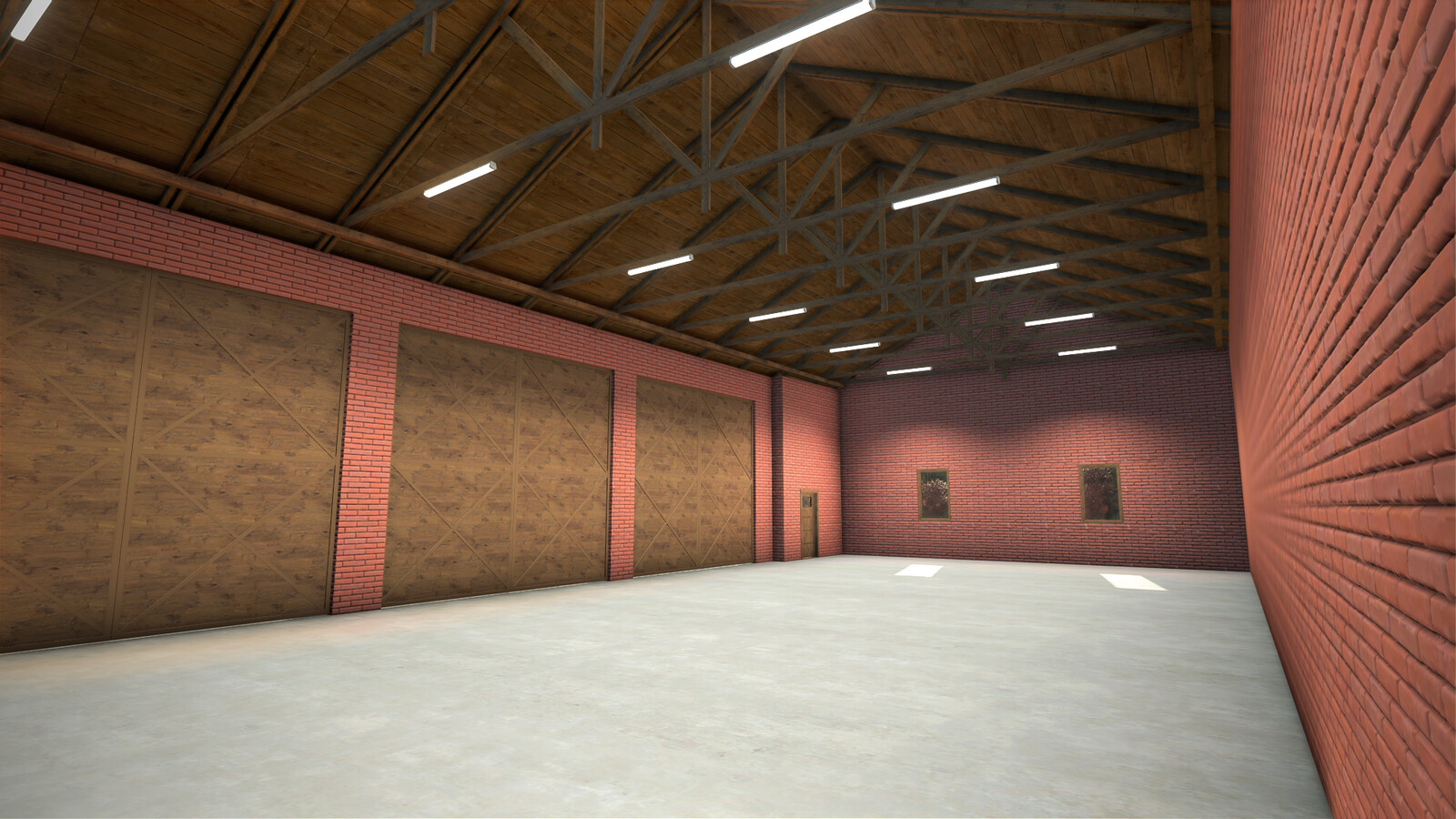 Modern Farm Garage