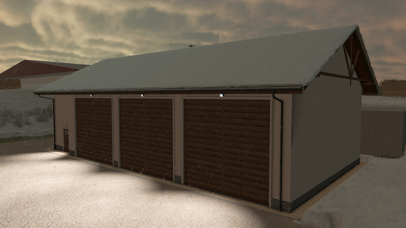 Modern Farm Garage