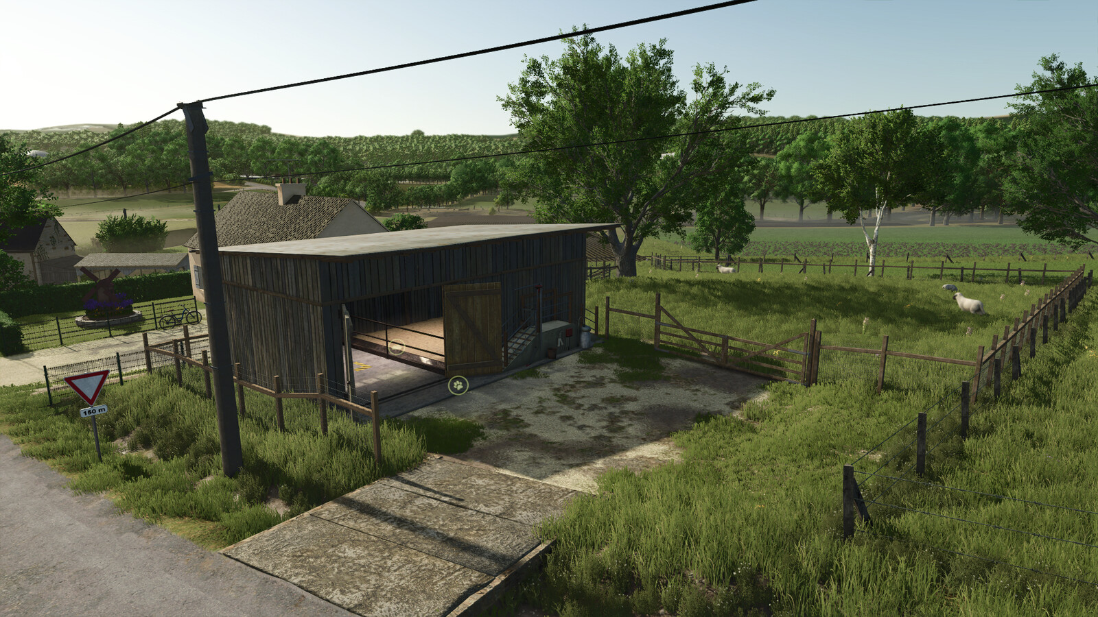 Old Wooden Sheepfold