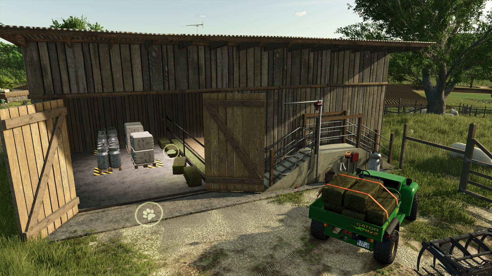 Old Wooden Sheepfold