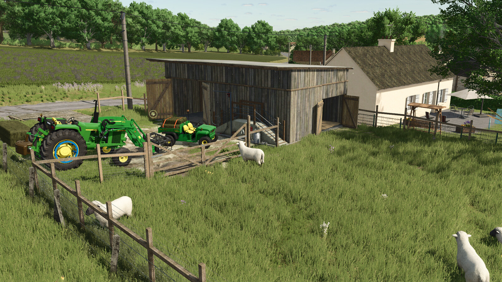 Old Wooden Sheepfold