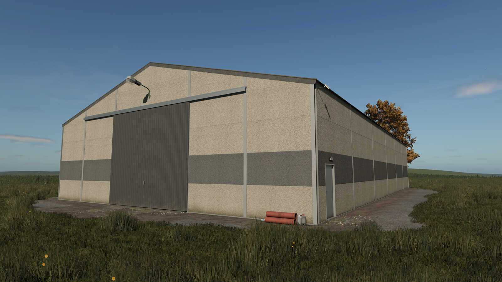 Concrete Panel Grain Shed