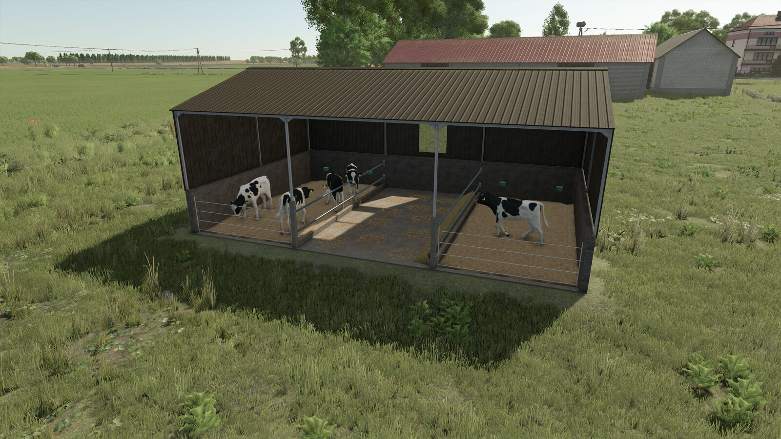 Metal CowShed