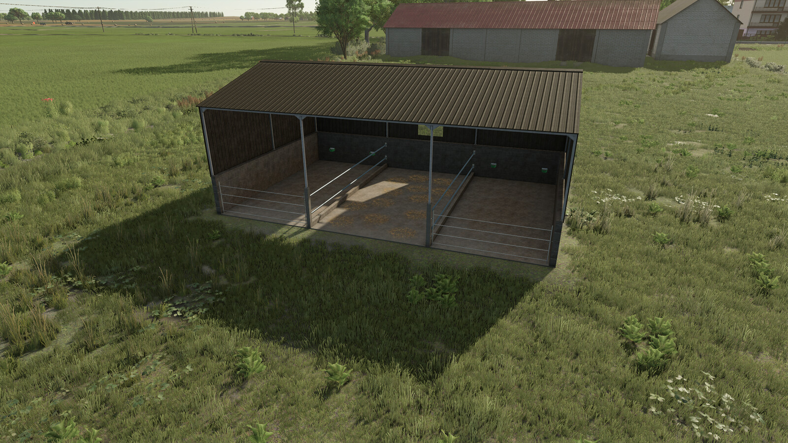 Metal CowShed