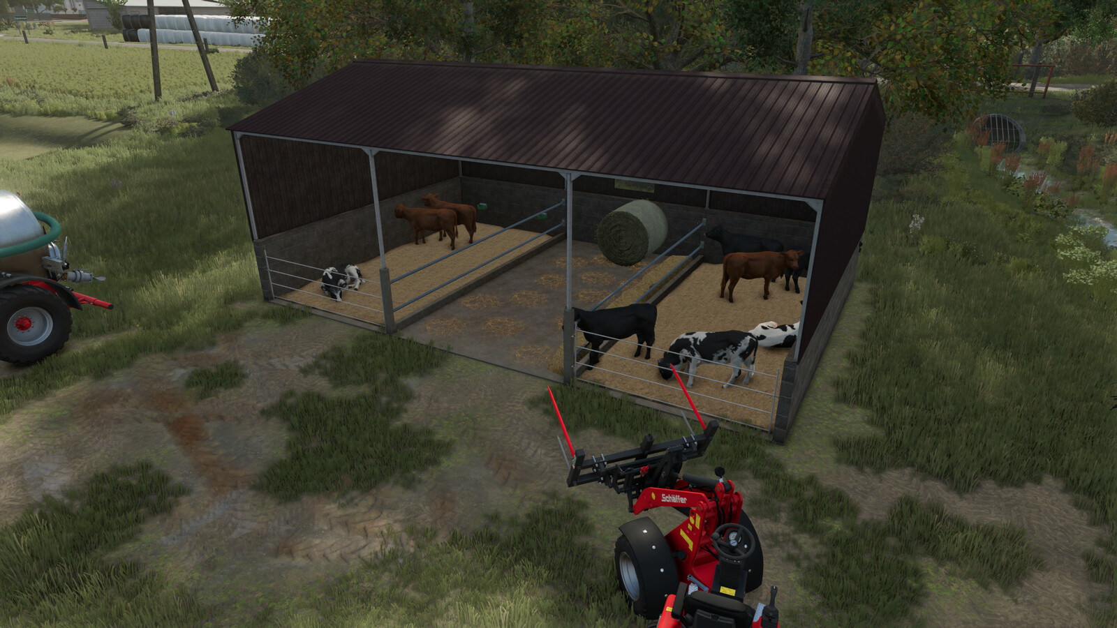 Metal CowShed