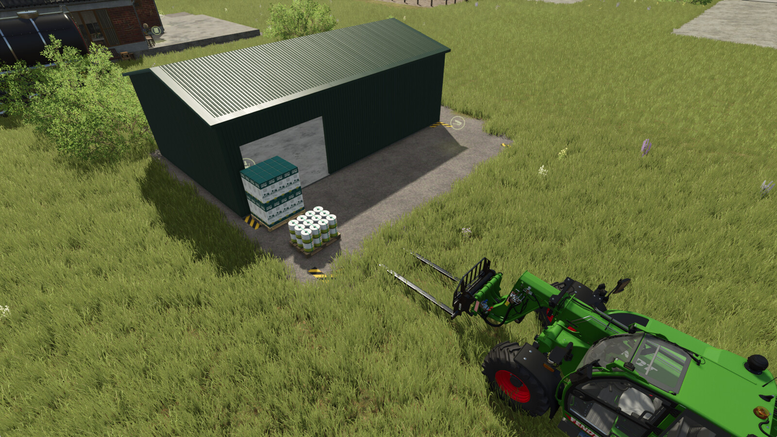 Twine And Bale Wrap Storage