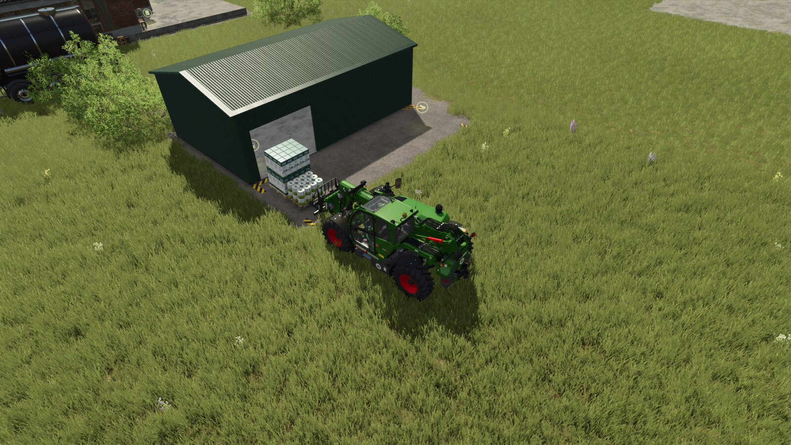 Twine And Bale Wrap Storage