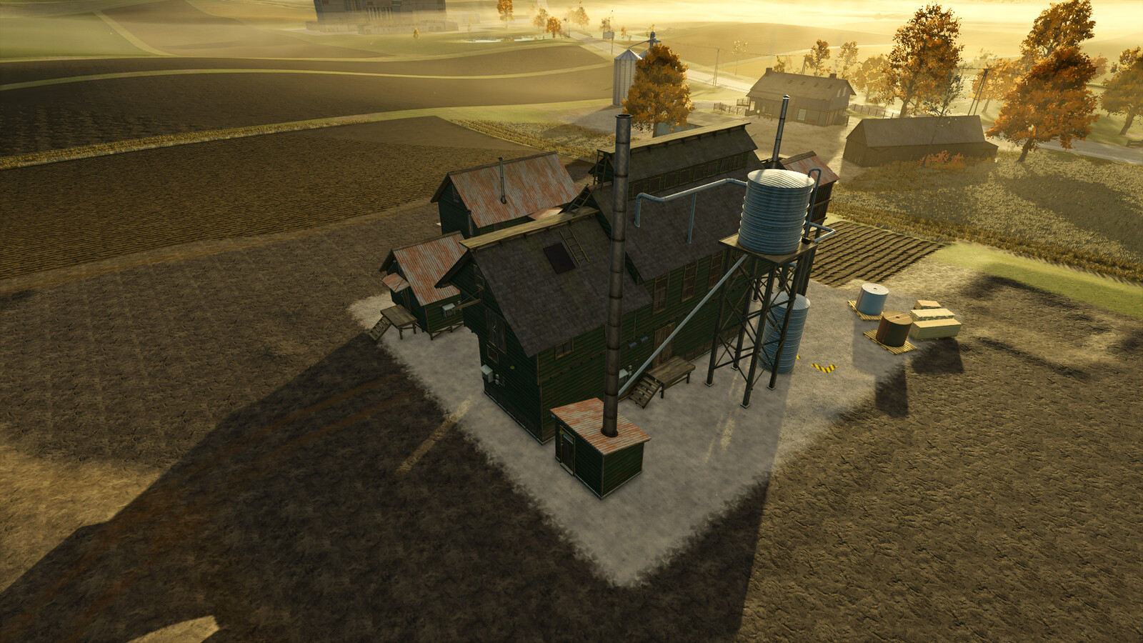 Woodchips Processing Factory