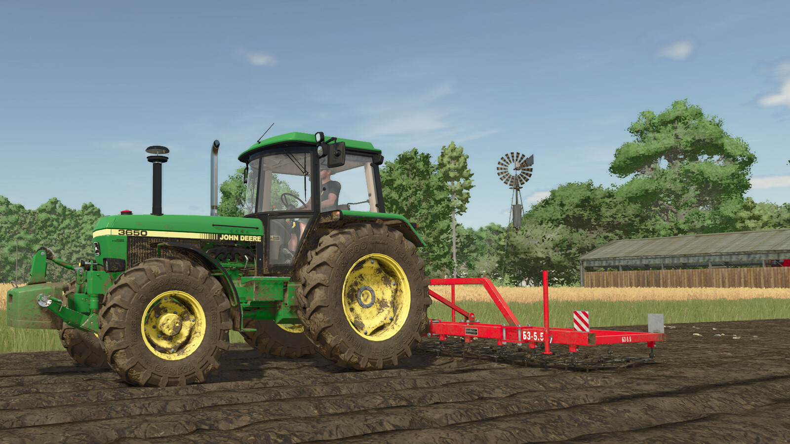 Large Tine Harrow