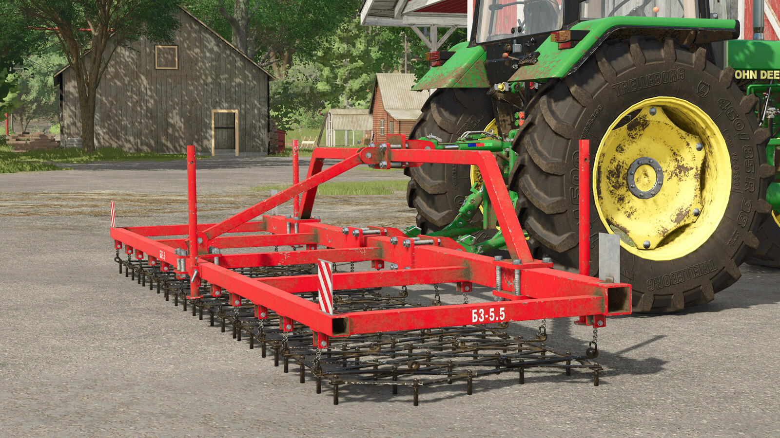 Large Tine Harrow