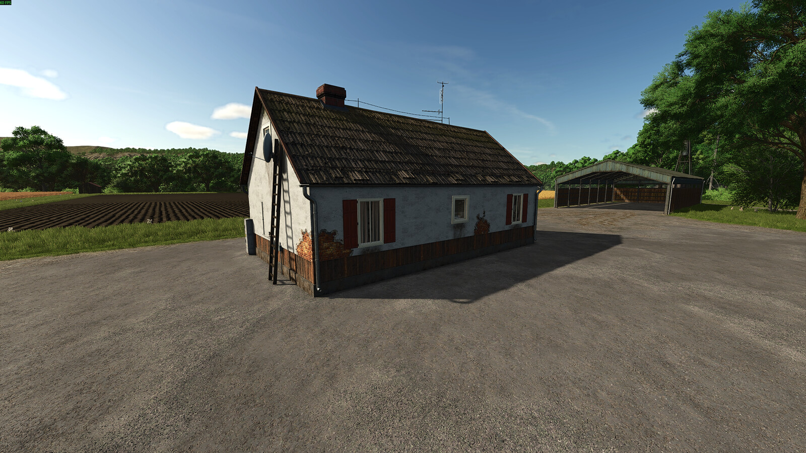 Old Polish Farmhouse