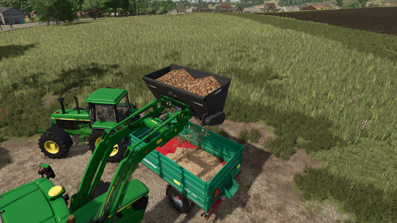 Front Loader Tools With Camera