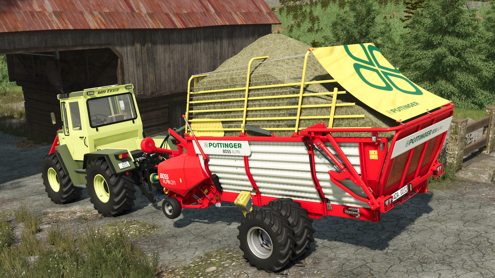 Pöttinger BOSS ALPIN Pack