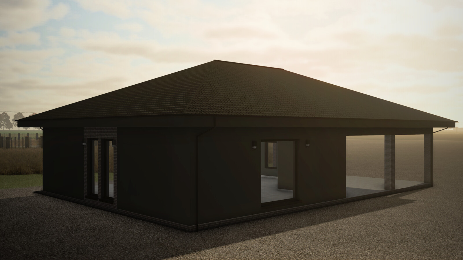 Modern Car Garage