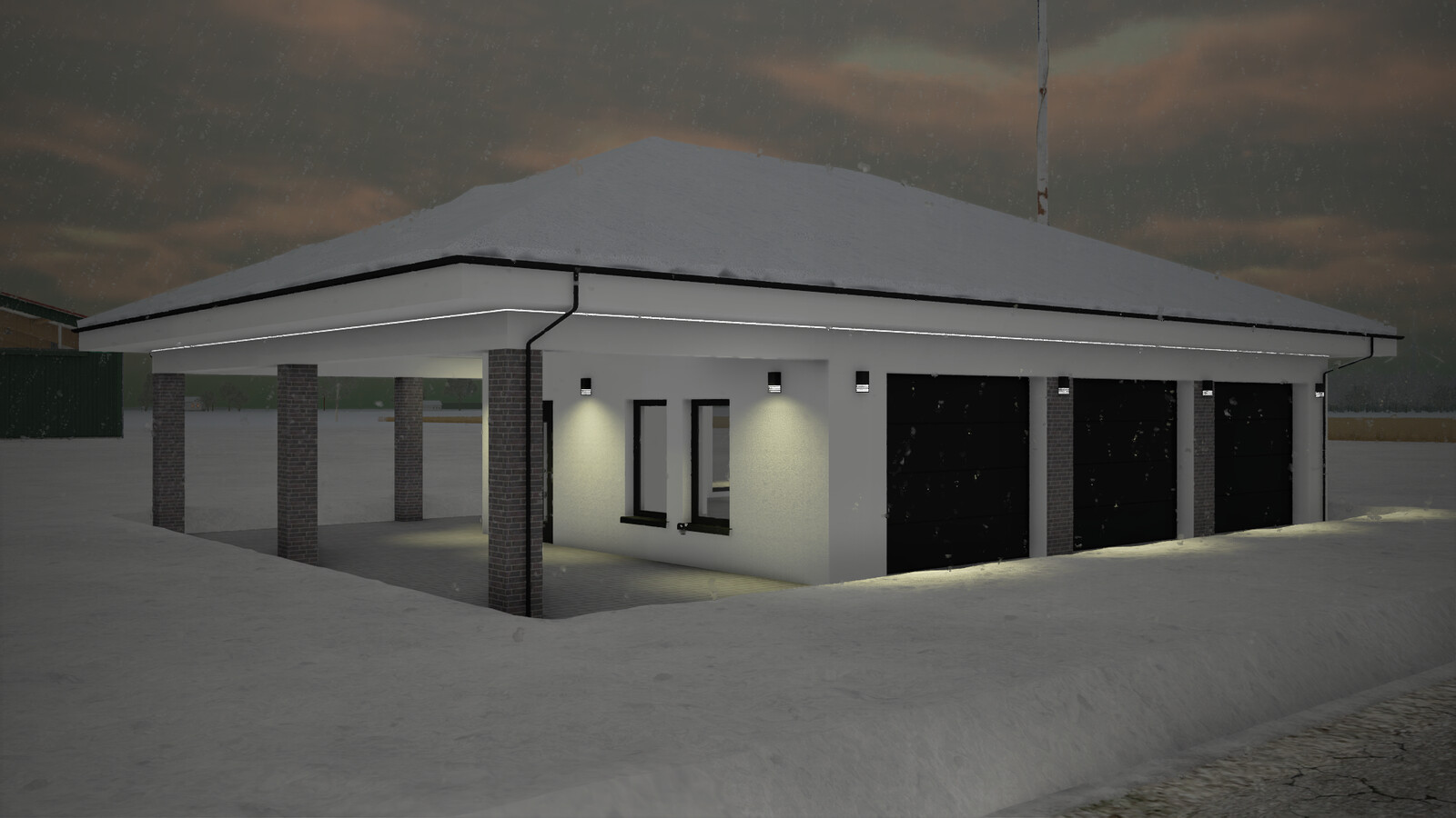 Modern Car Garage