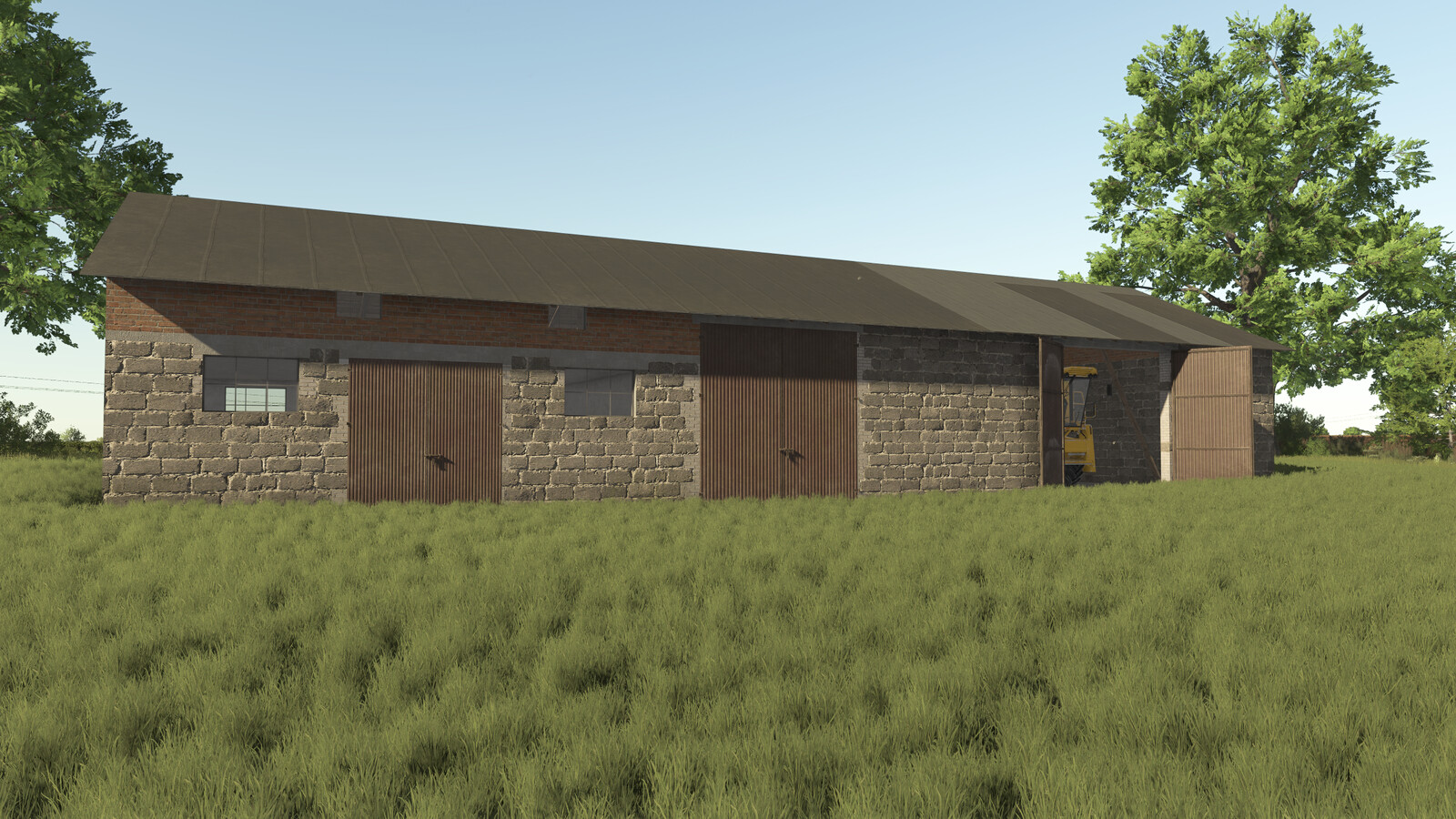 Barn With Pigsty