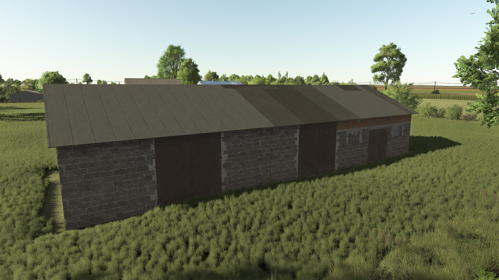 Barn With Pigsty