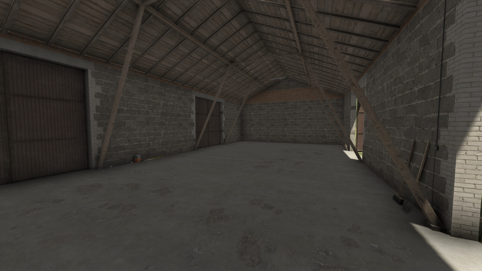 Barn With Pigsty