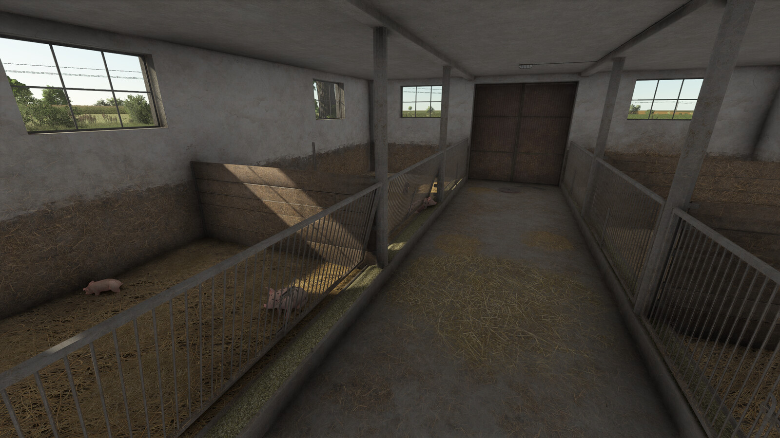Barn With Pigsty