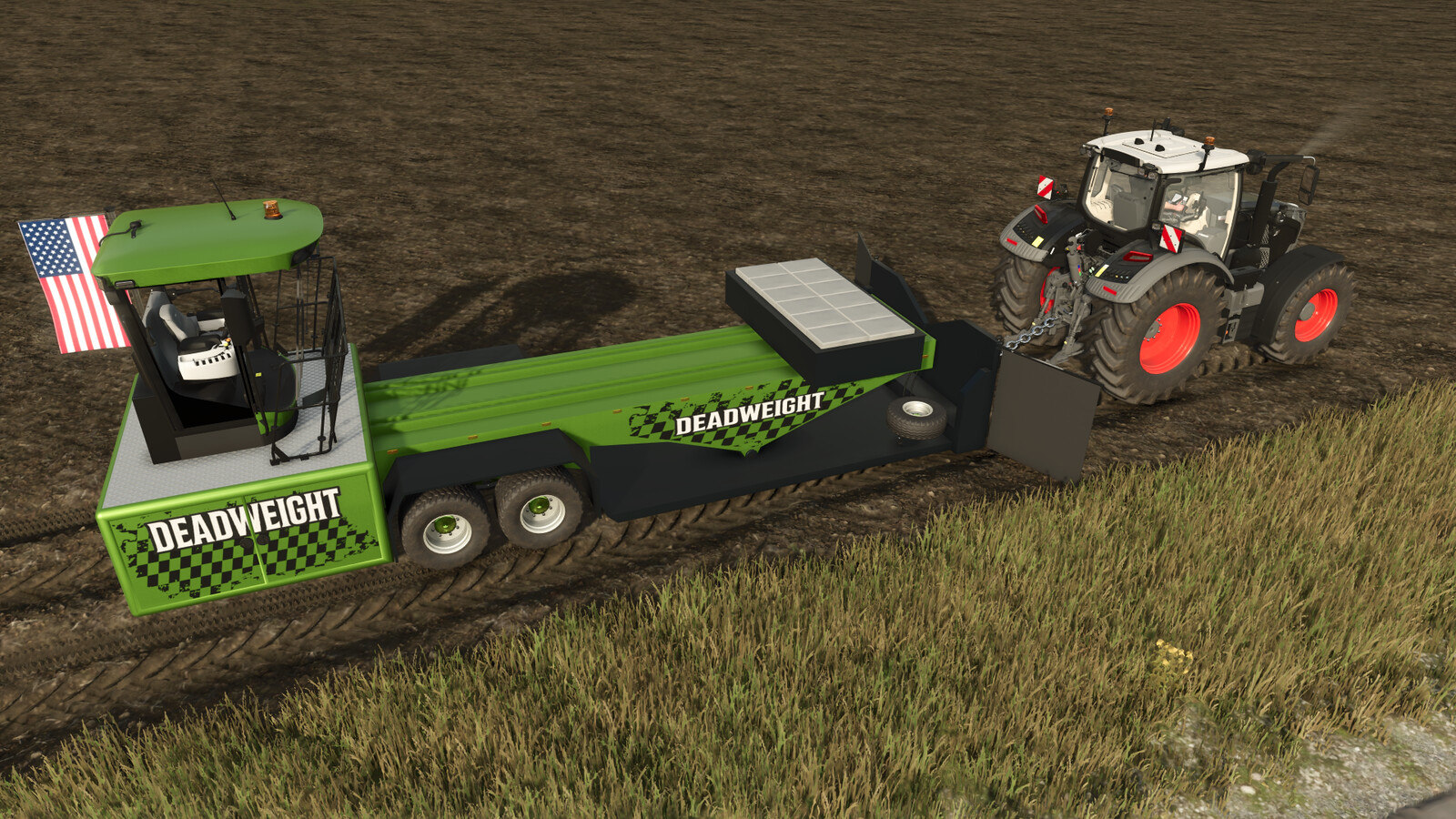 Tractor Pulling Sled