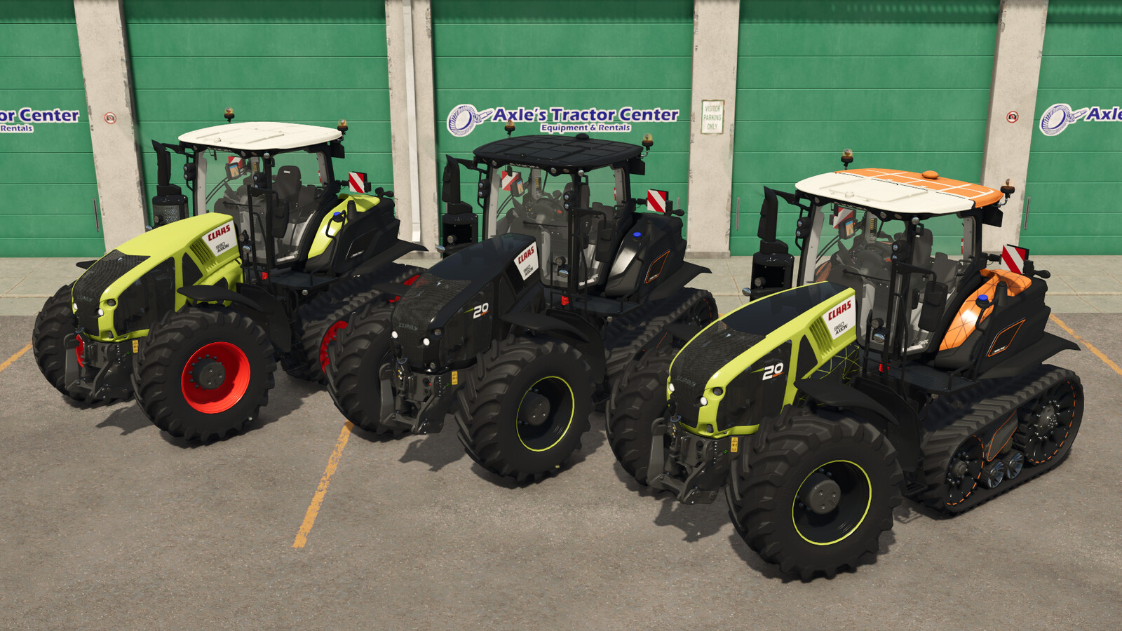 CLAAS AXION 930-960 TERRA TRAC 20 Years