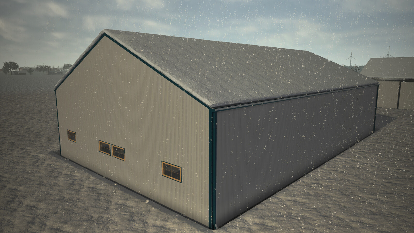 Shed With Double Slides