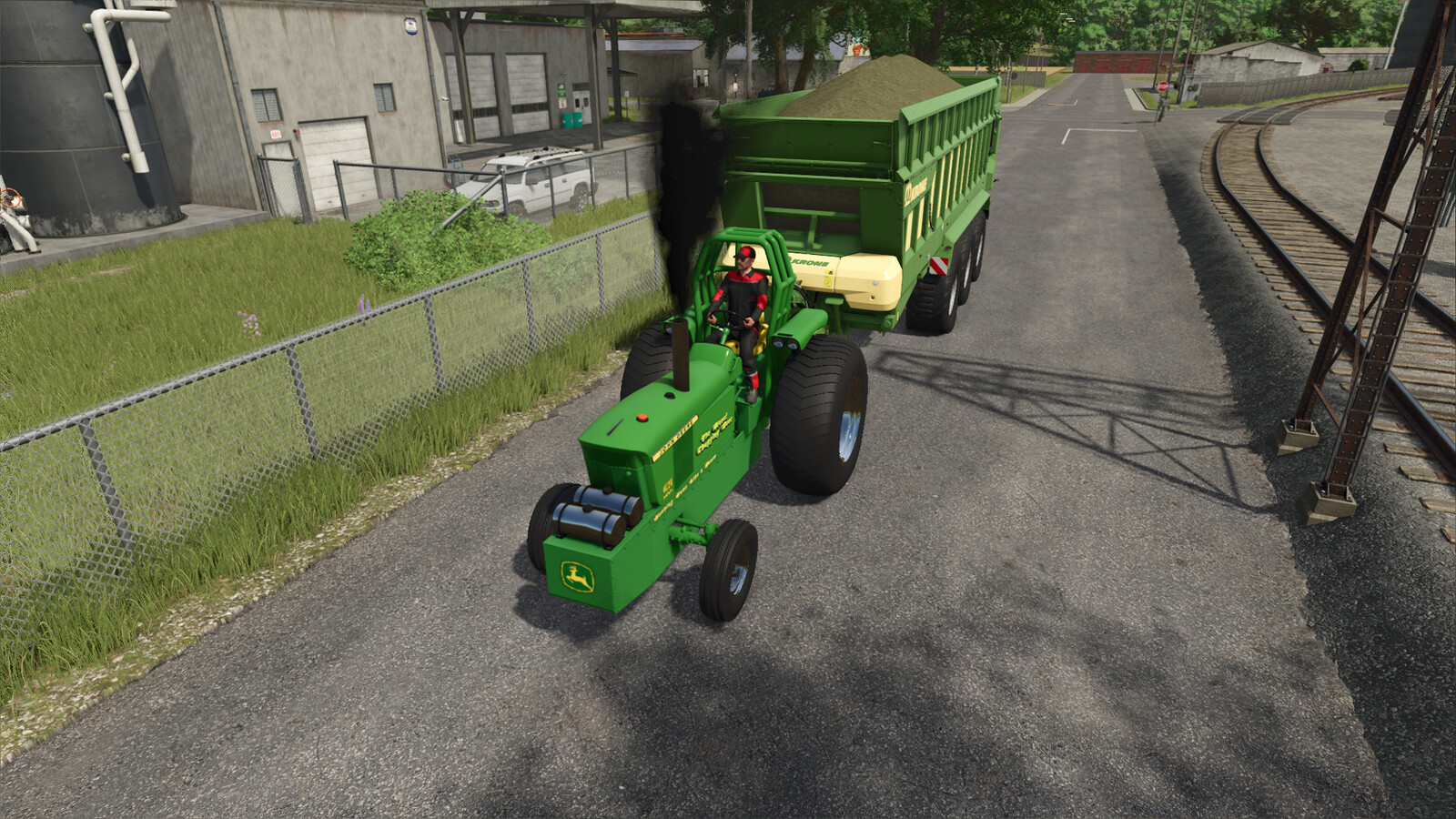 John Deere 4020 Pulling Tractor