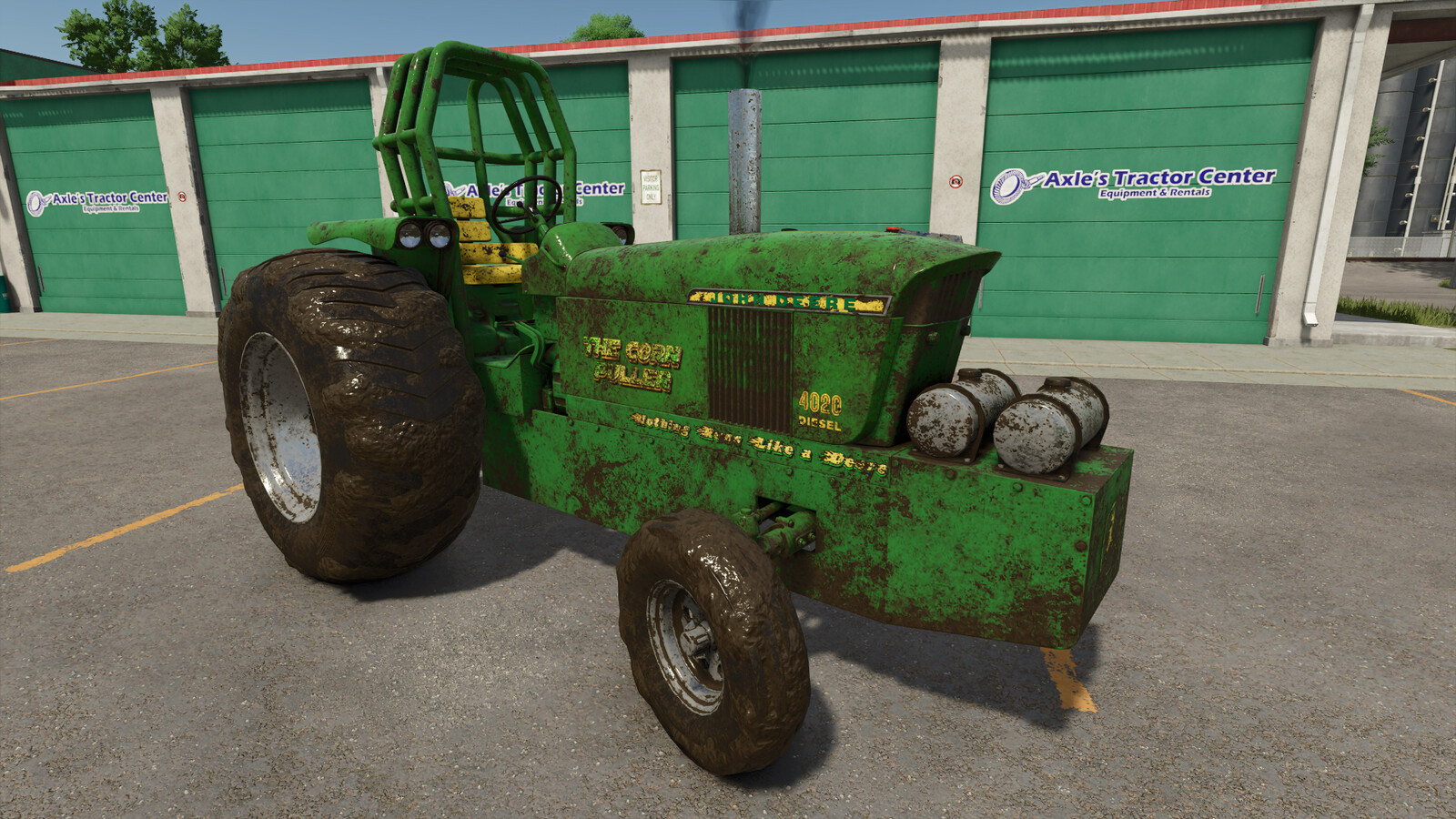 John Deere 4020 Pulling Tractor