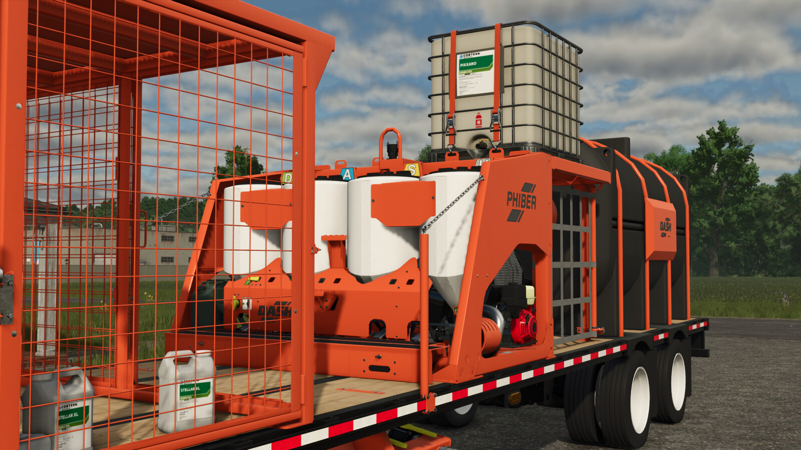 Phiber Dash Chemical Mixing
