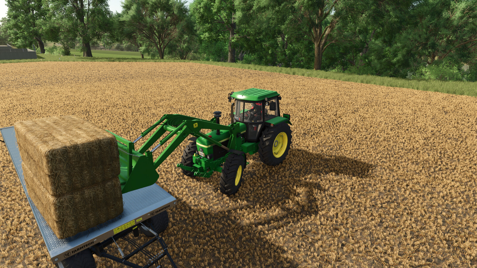John Deere 148 And 158 Front Loaders