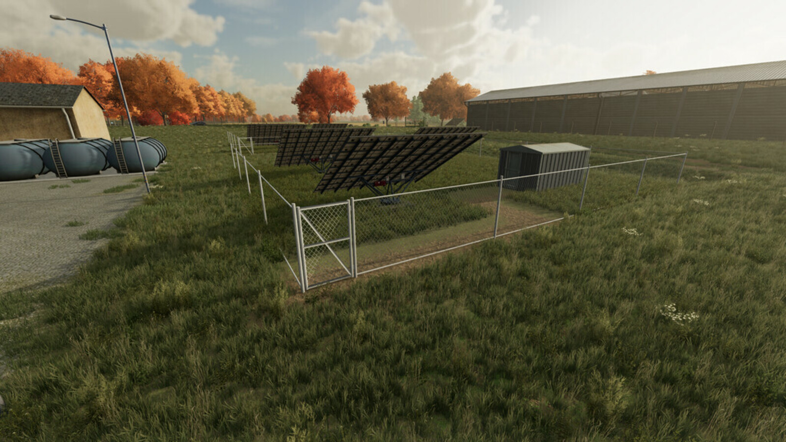 Solar Field Large And Small
