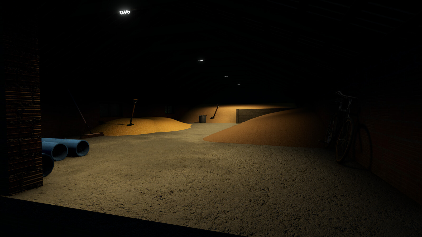 Silo With Garage