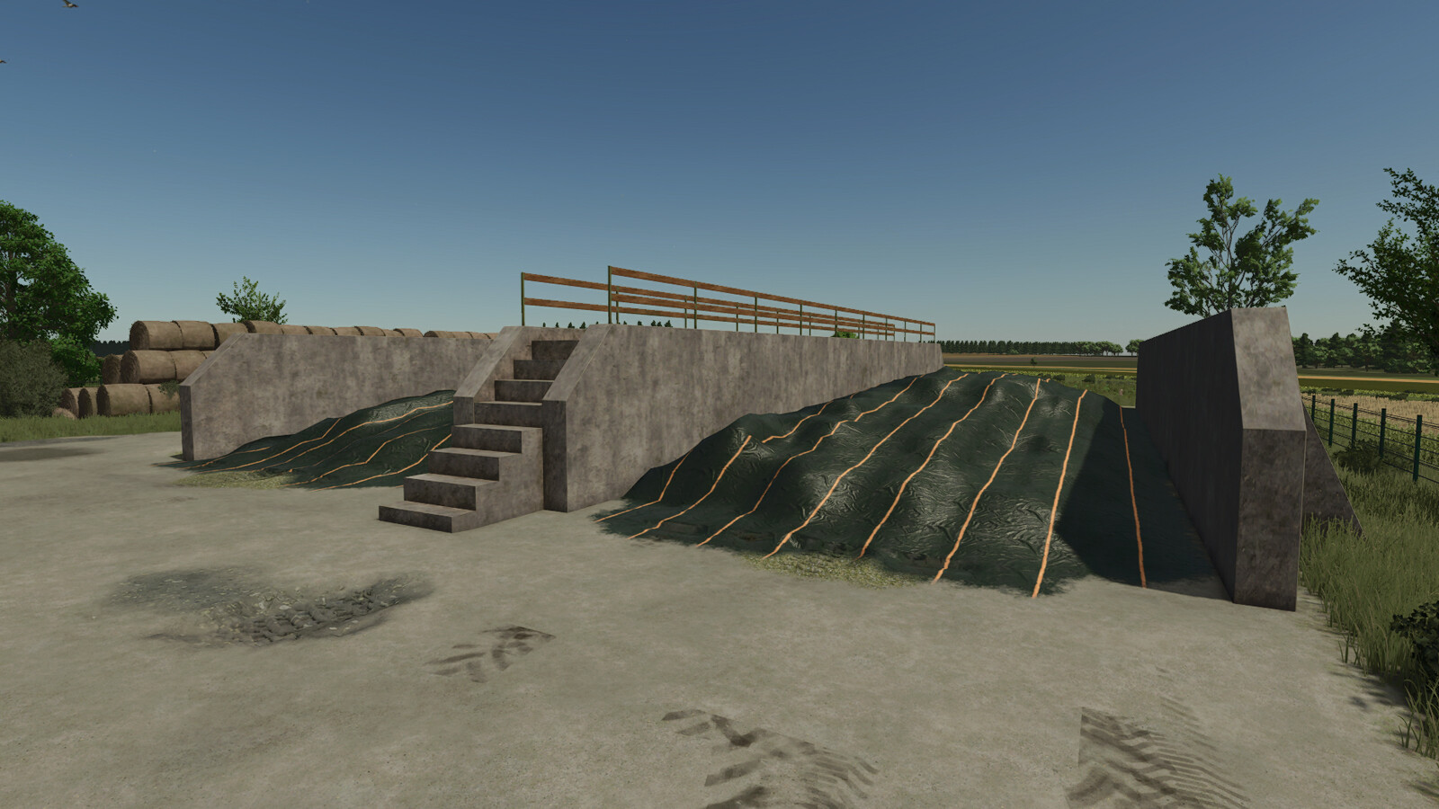Double Bunker Silo