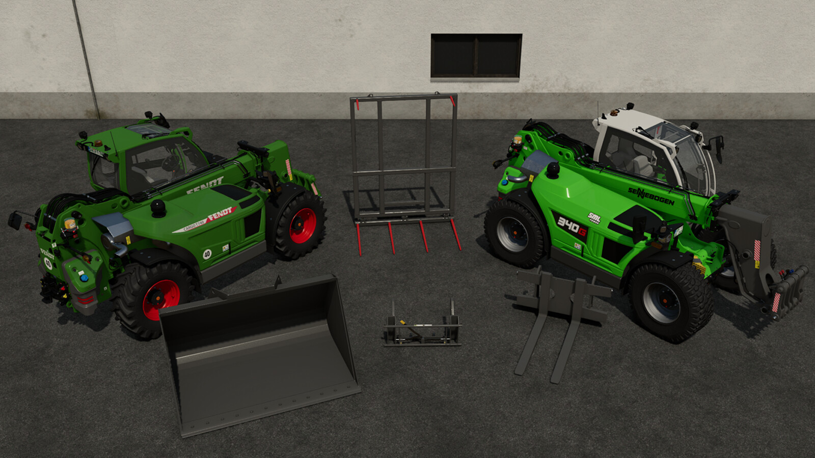 Sennebogen/Fendt Telehandler Pack