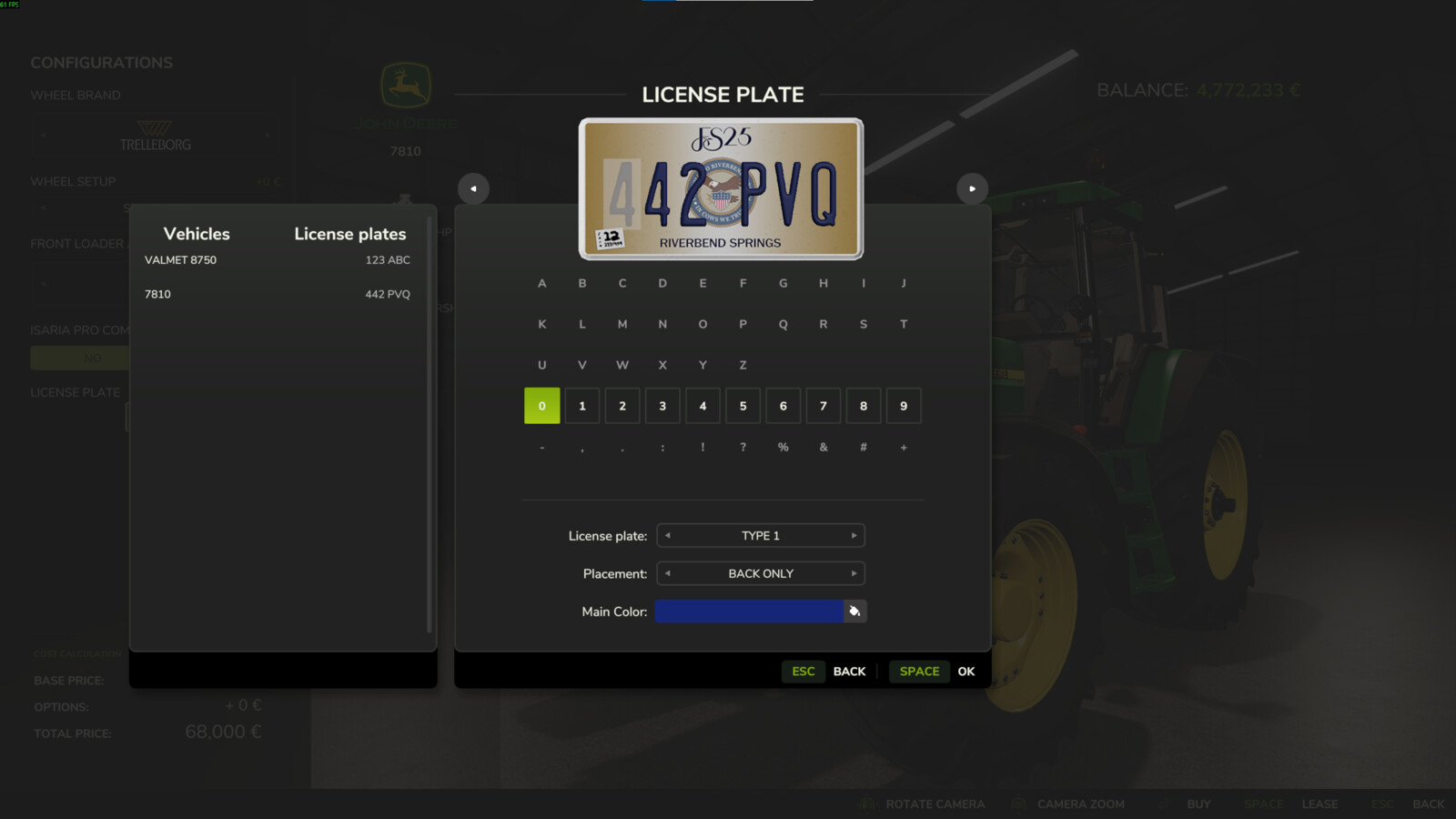 License Plate Manager