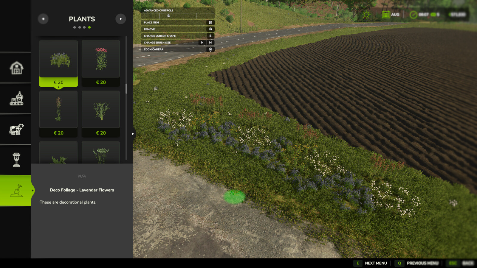 All Decorative Foliage