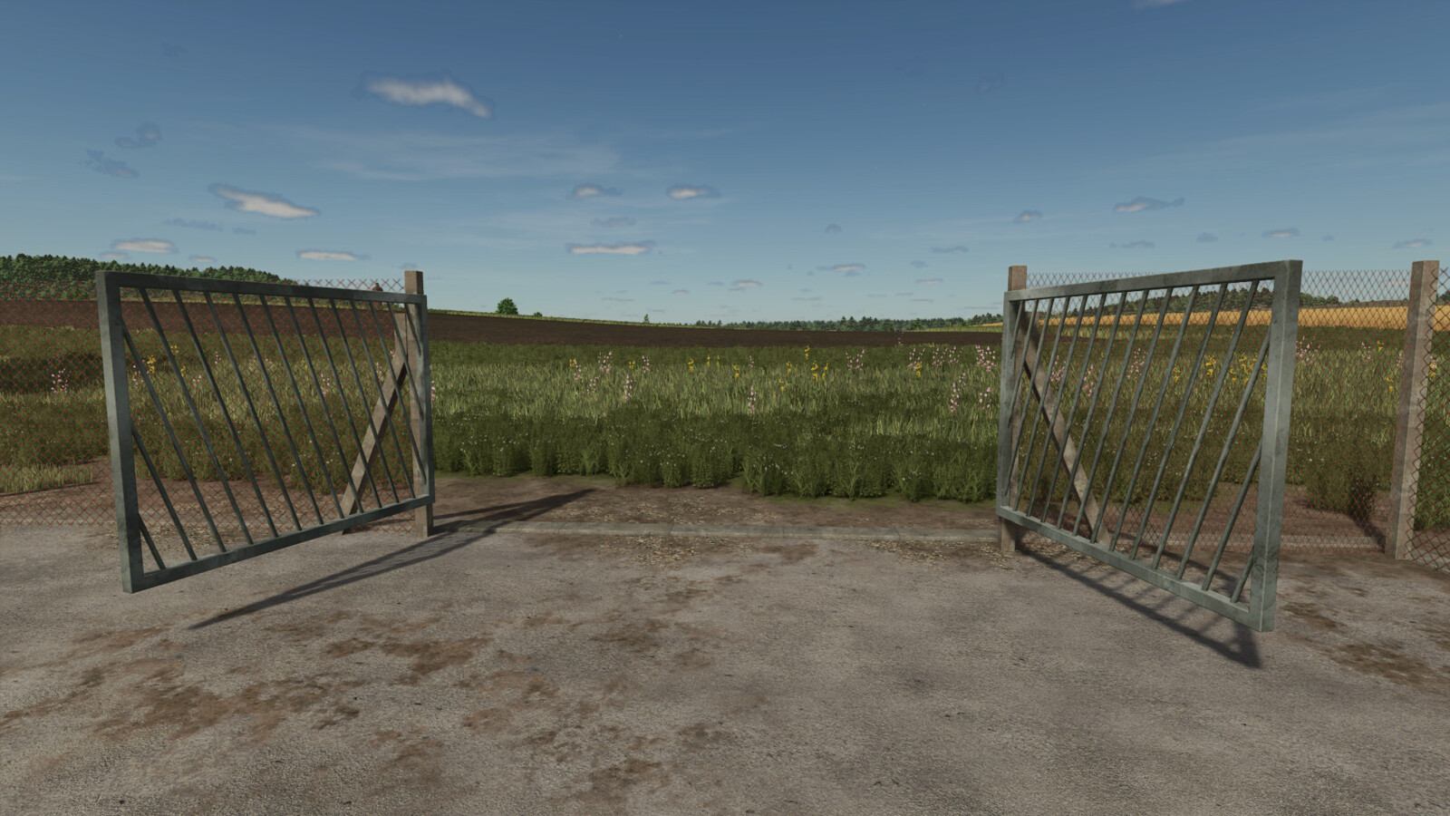 GDR Metal Mesh Panel Fence