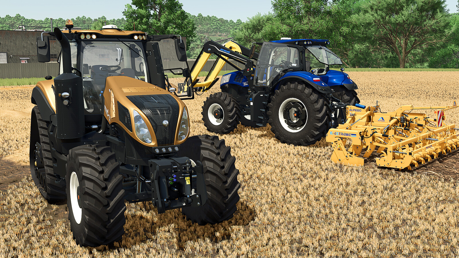 New Holland T8 Frontloader