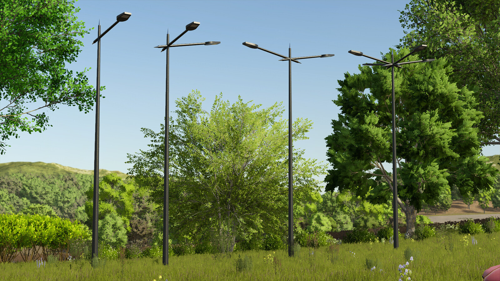 Moderns Street Lamps (Prefab*)