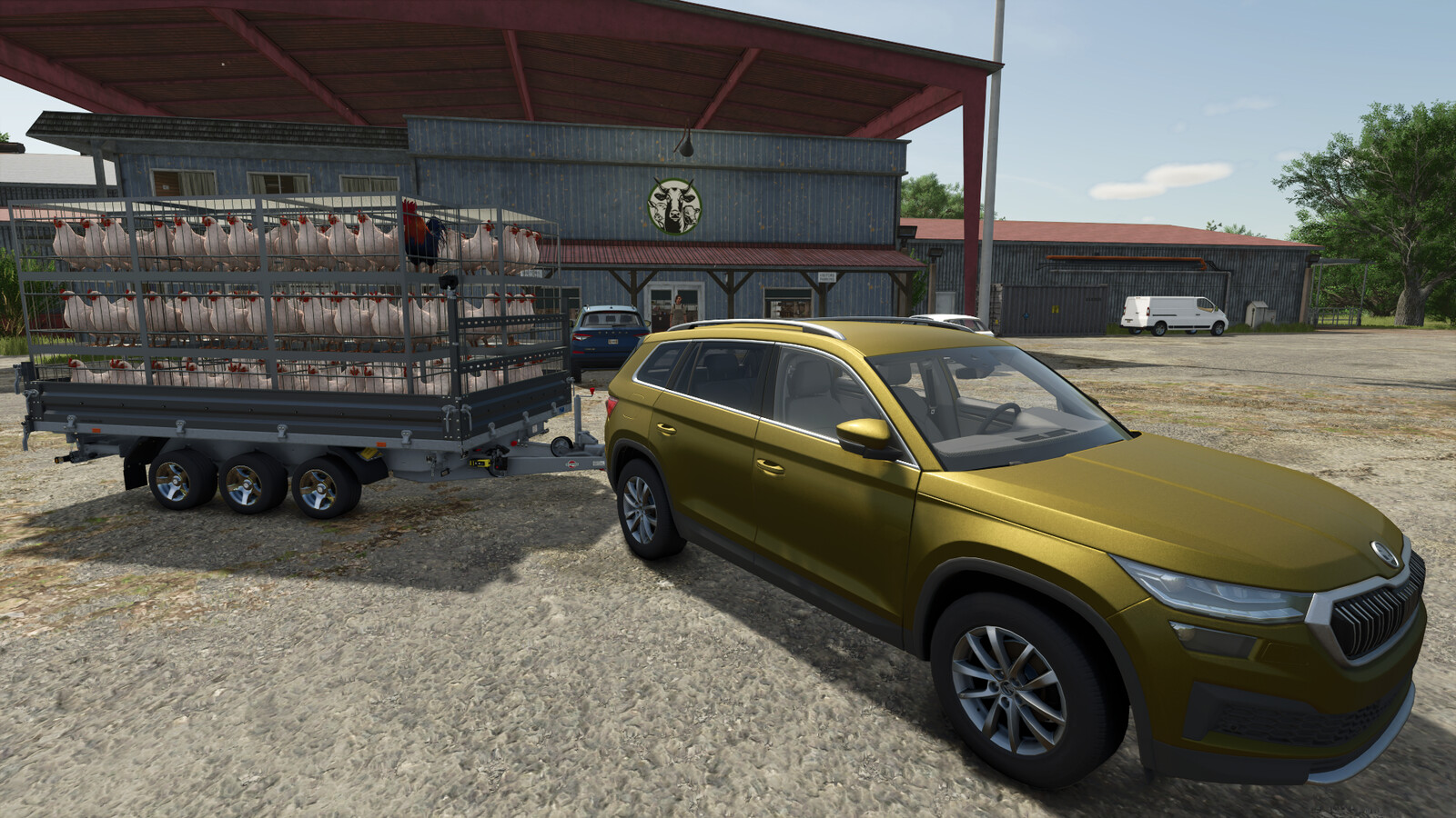 Chicken Transport Trailer Pack