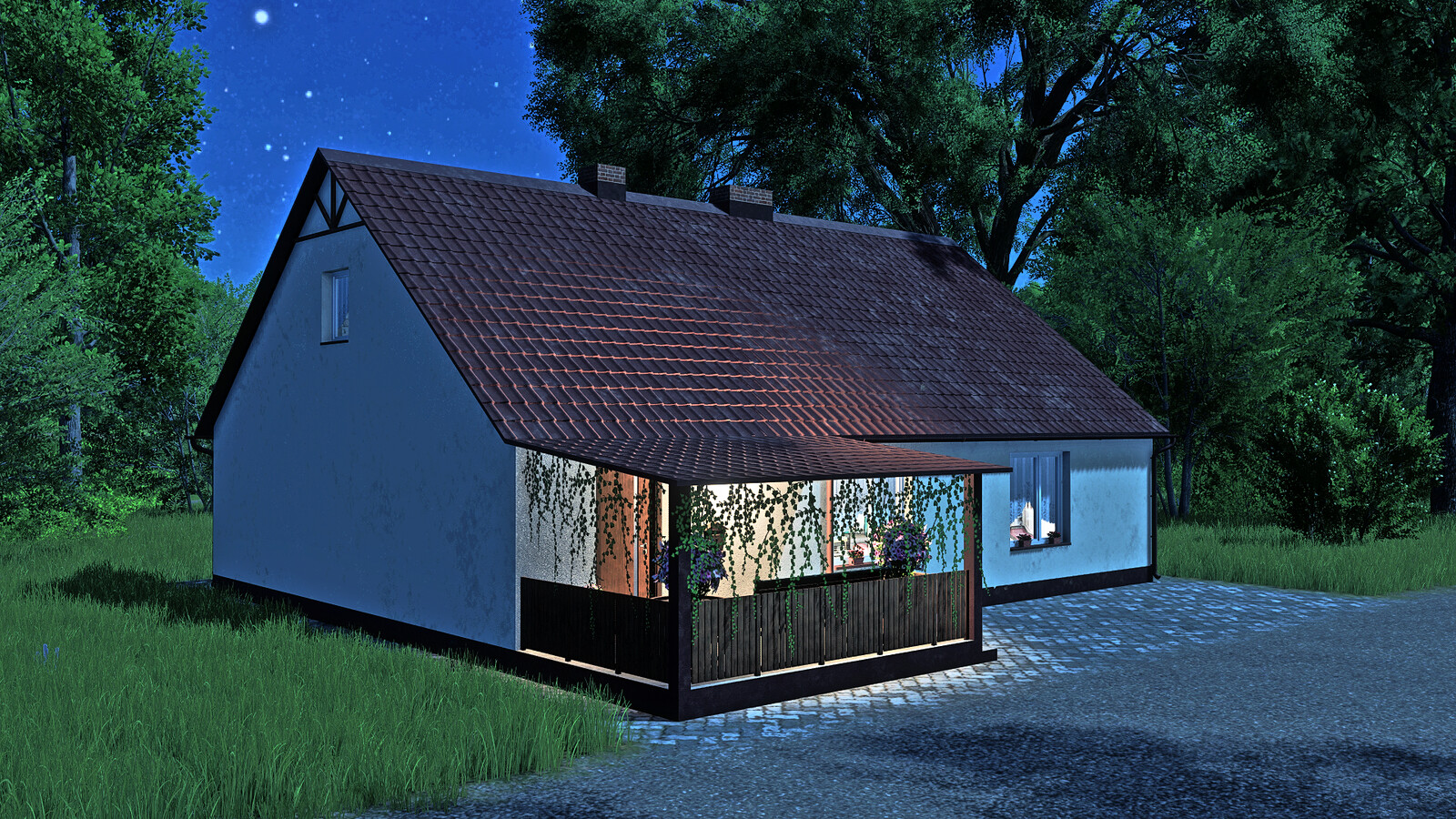 House With A Porch