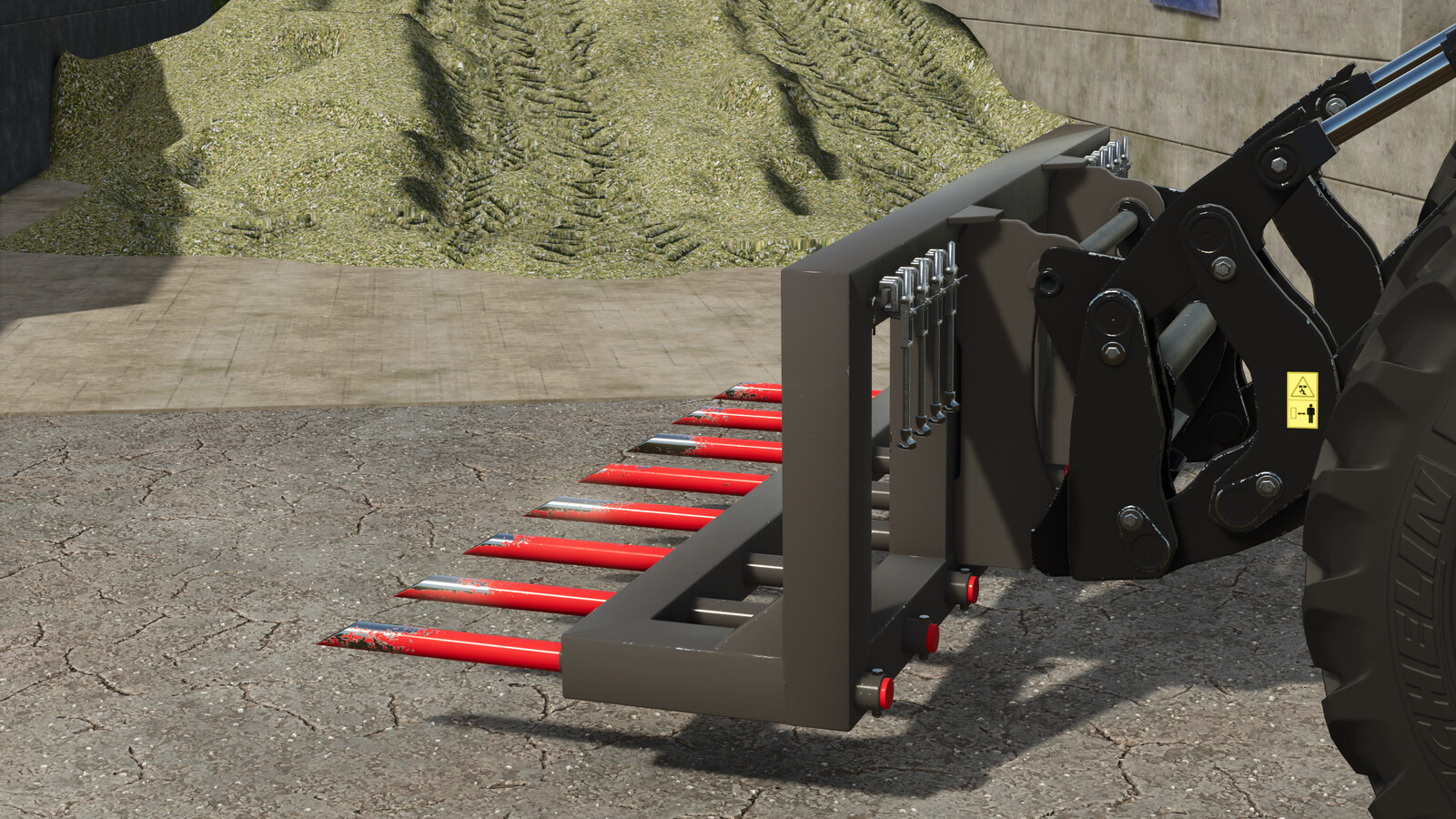 Lizard Silage Fork