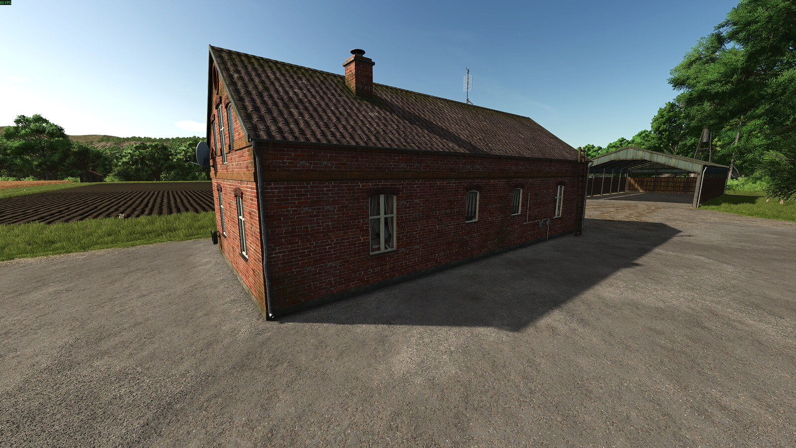 Country Brick House