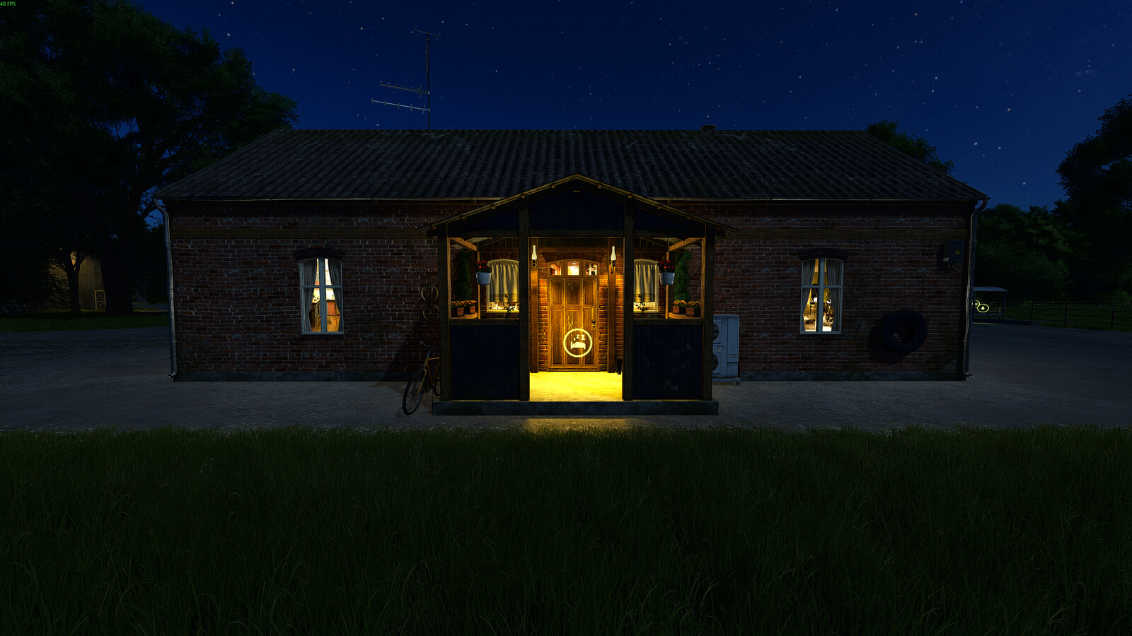Country Brick House