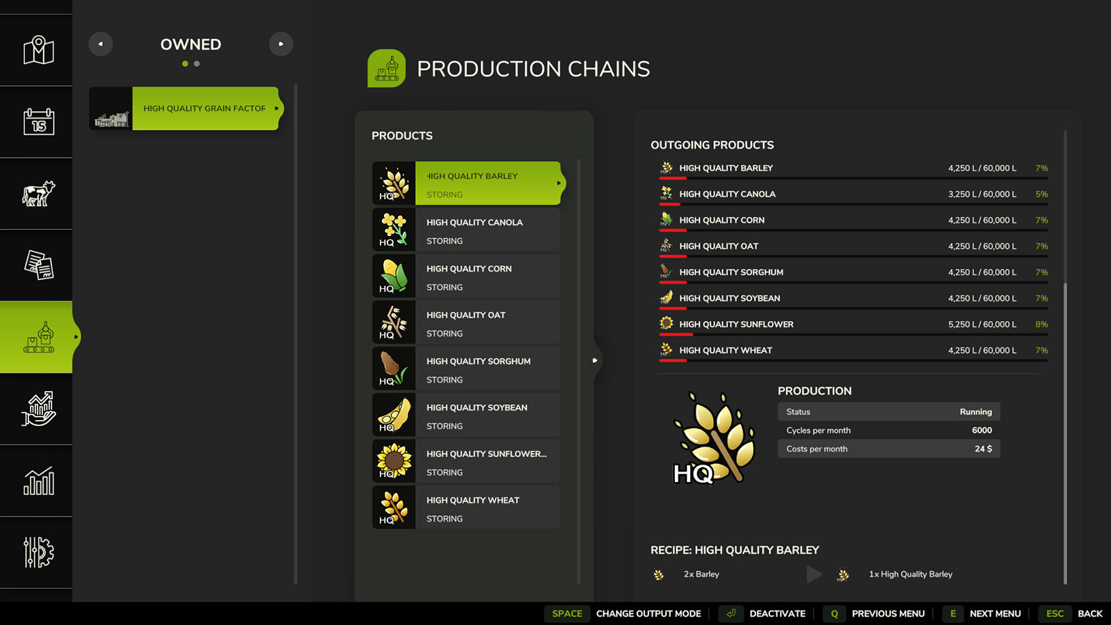 High Quality Grain Factory