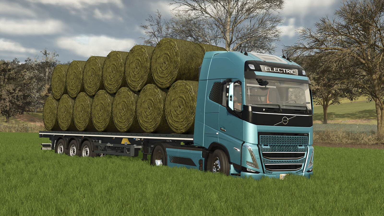 Schwarzmüller Flatbed Semi Trailer