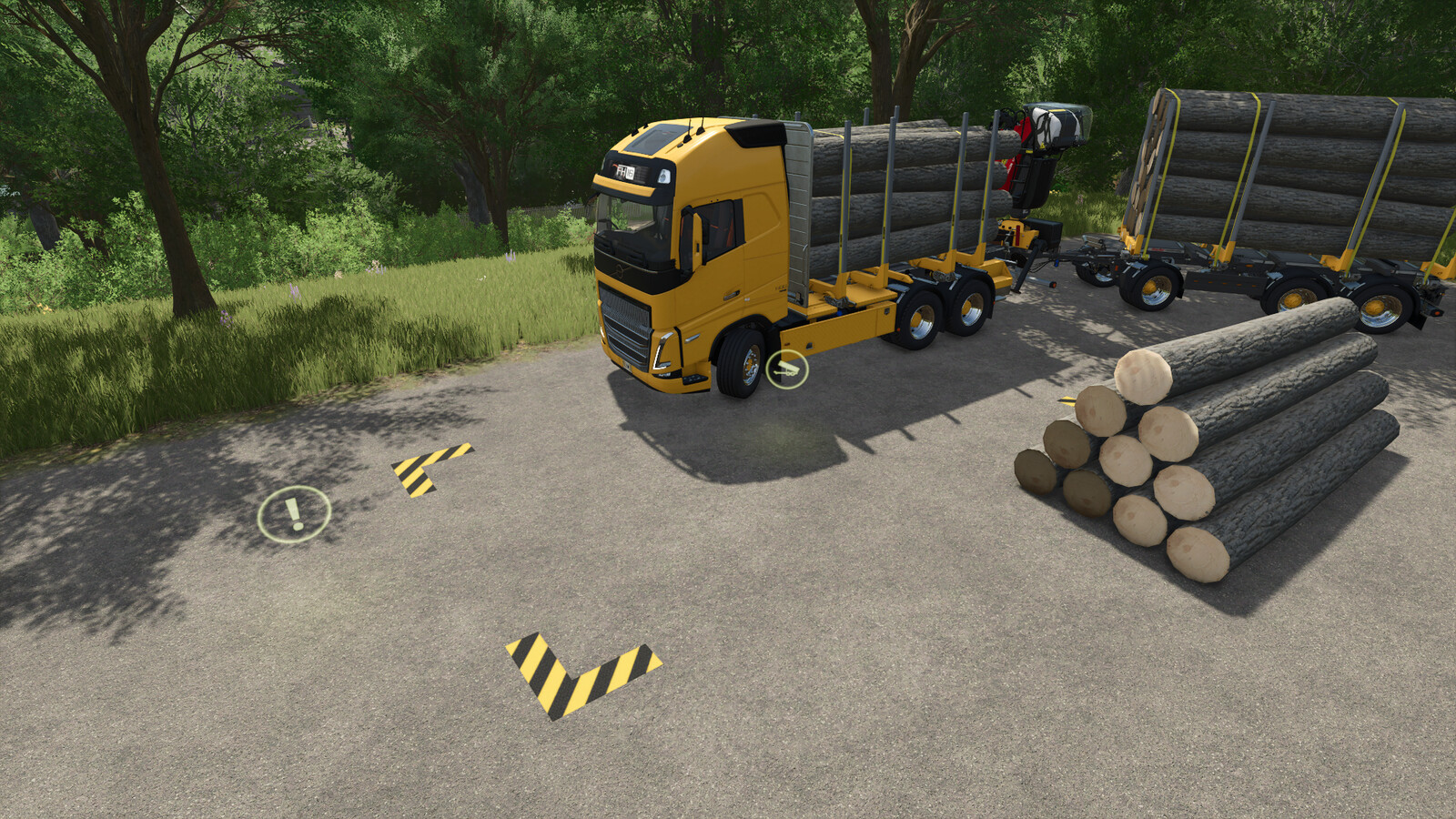 Wood Container Selling Station